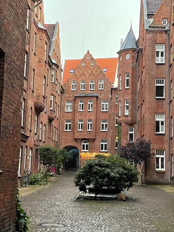 Burghofdrei Hygge & Zentral P-Platz Streaming Appartement Flensburg Buitenkant foto
