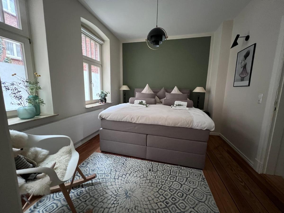 Burghofdrei Hygge & Zentral P-Platz Streaming Appartement Flensburg Buitenkant foto