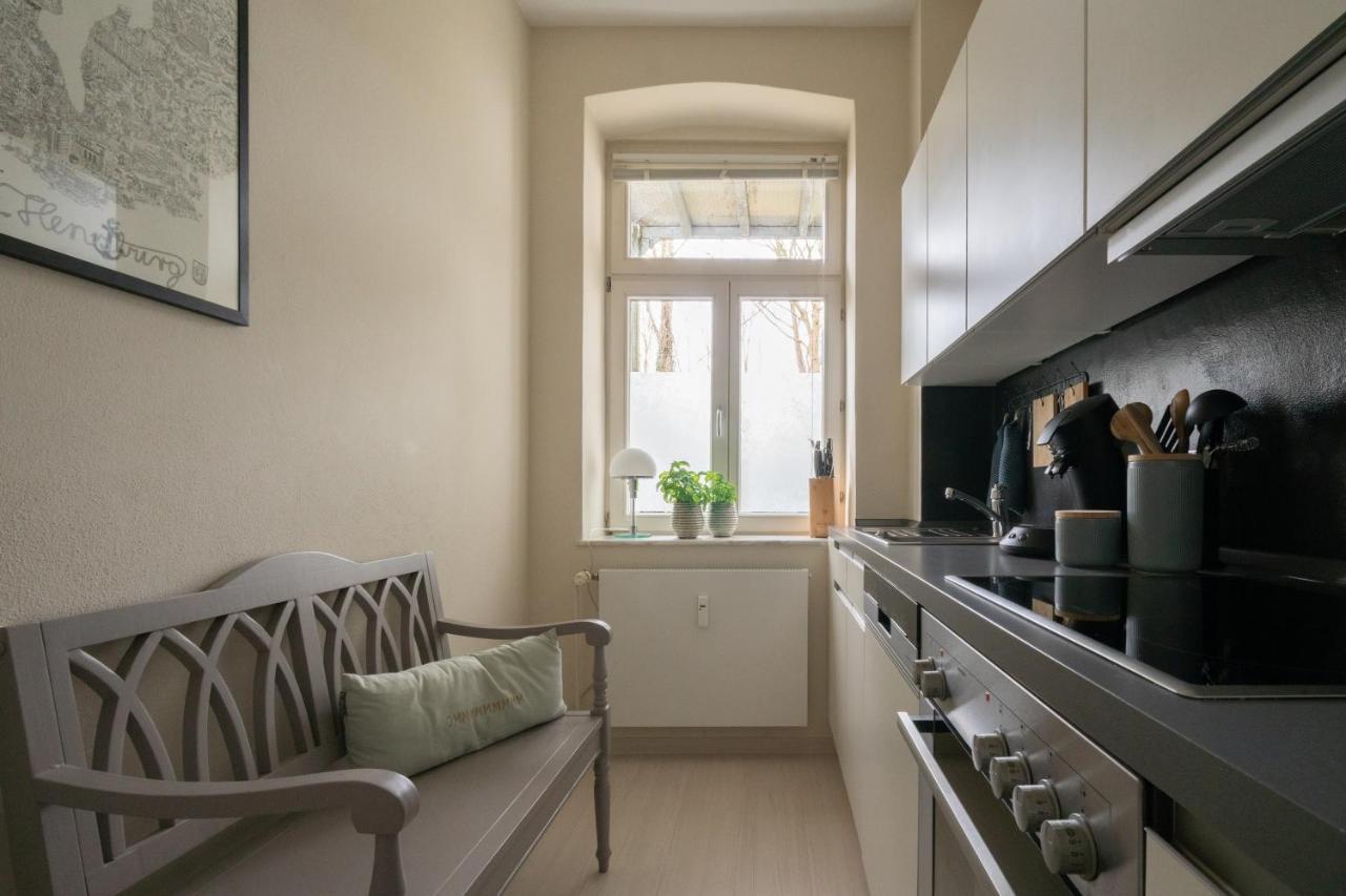 Burghofdrei Hygge & Zentral P-Platz Streaming Appartement Flensburg Buitenkant foto