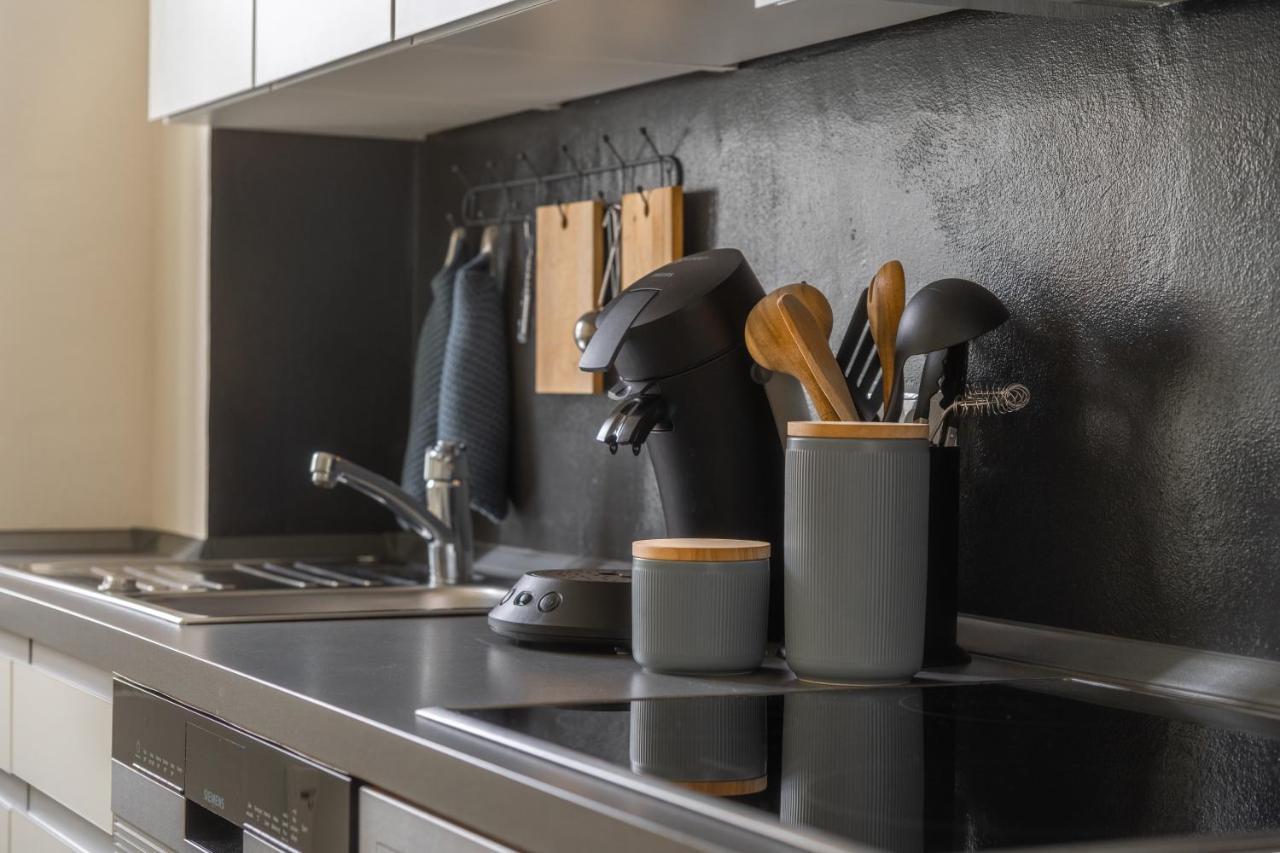 Burghofdrei Hygge & Zentral P-Platz Streaming Appartement Flensburg Buitenkant foto